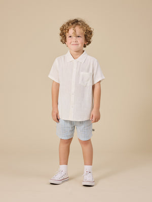 Holiday Linen Blend Shirt