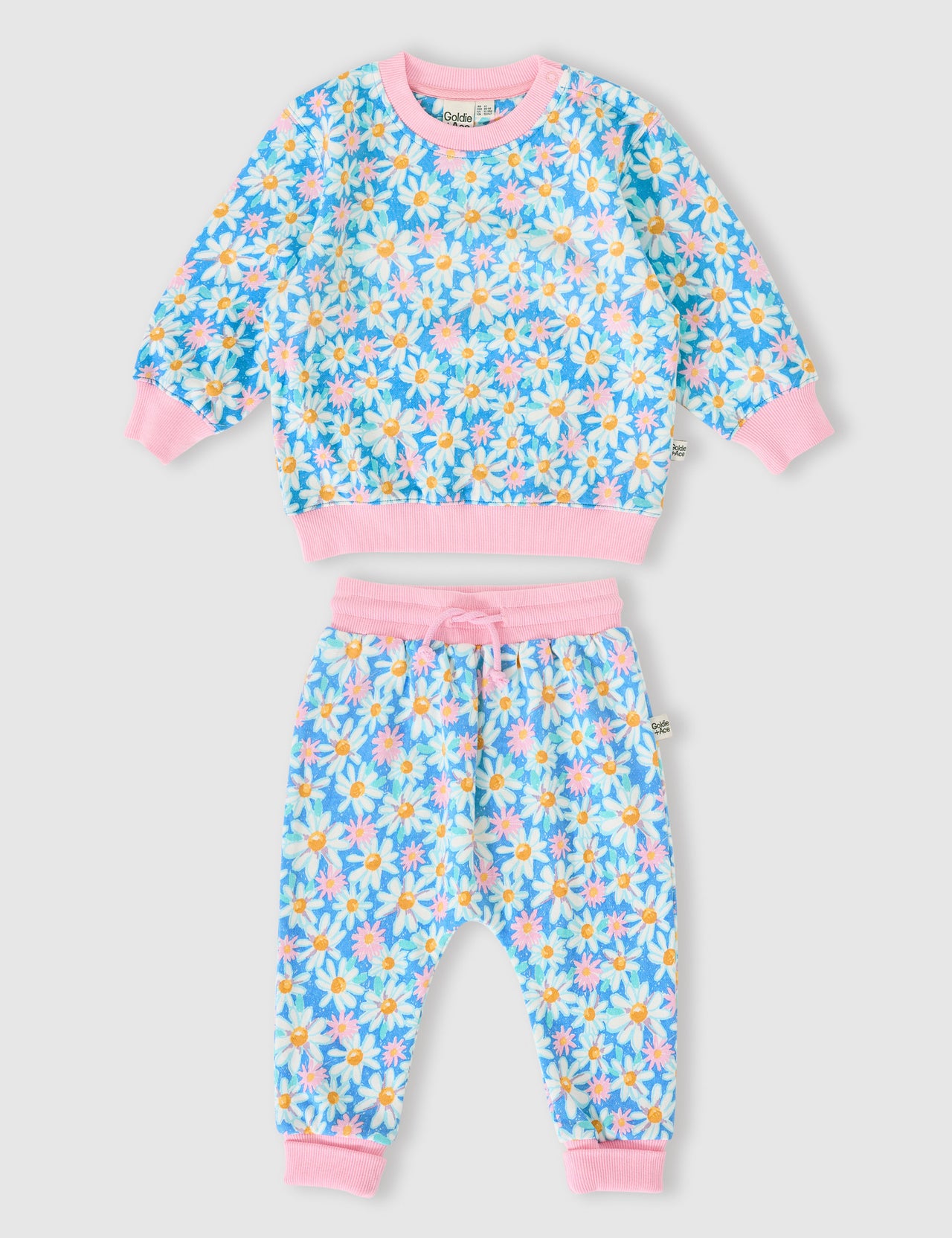 The Seaside Daisy Terry Sweat Set
