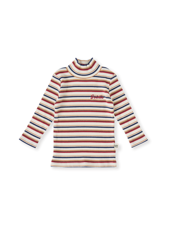 Outback Stripe Embroidered Rib Skivvy
