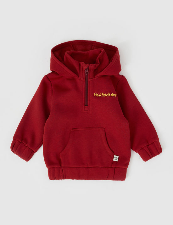 Dylan Hooded Sweater Brick