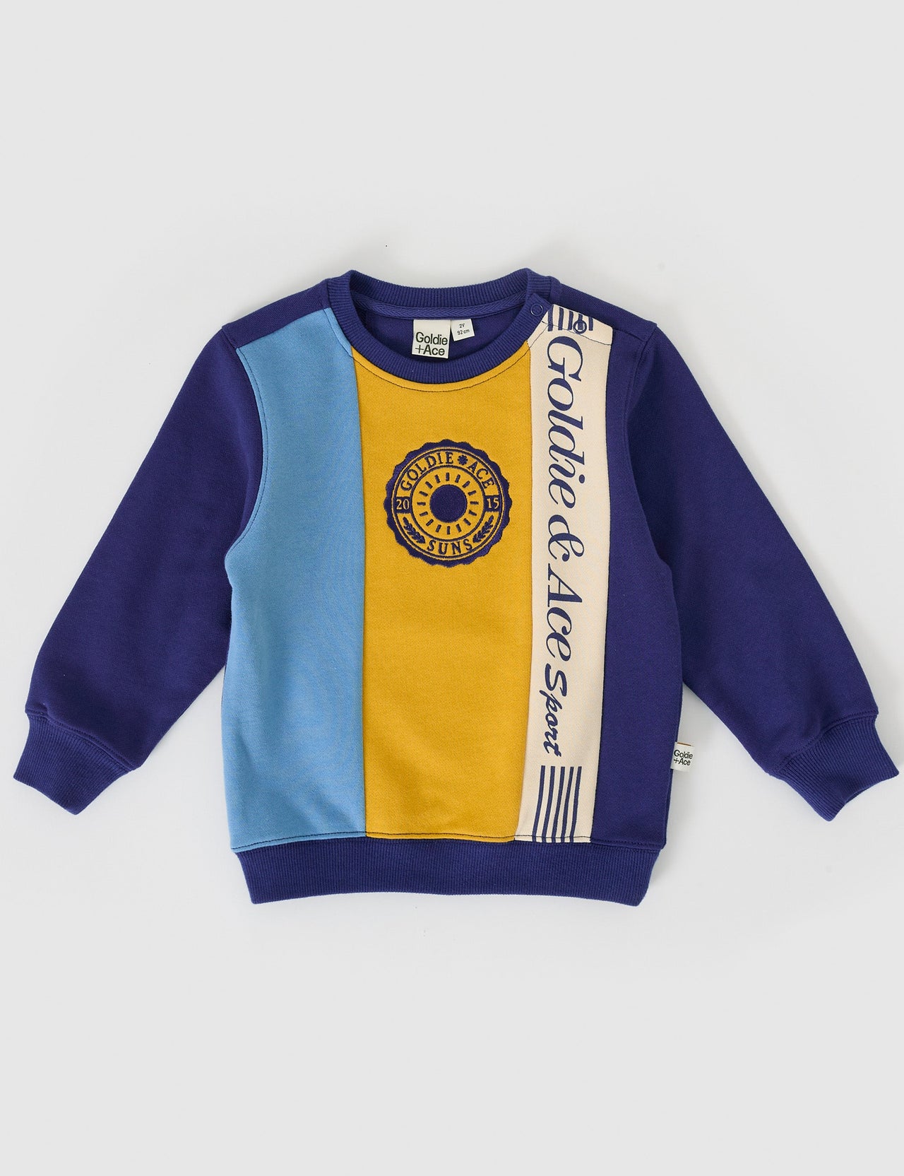 Goldie Sports Day Terry Sweater Navy