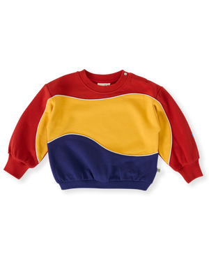 Nash Piped Panel Sweatshirt Outback