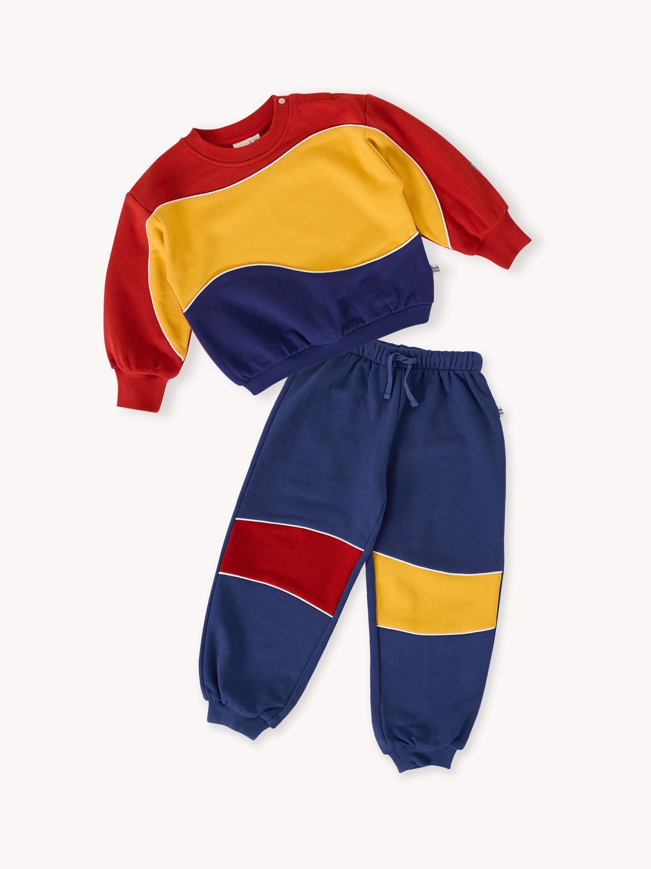 The Outback Piped Panel Sweat Set
