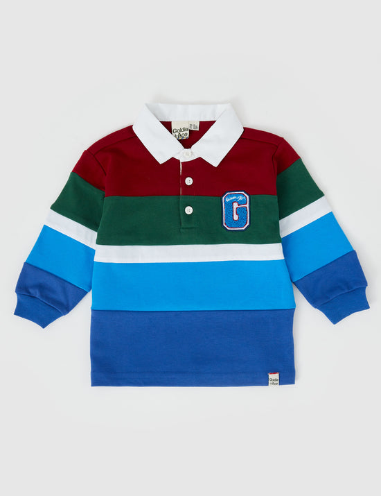 Archie Embroidered Rugby Top