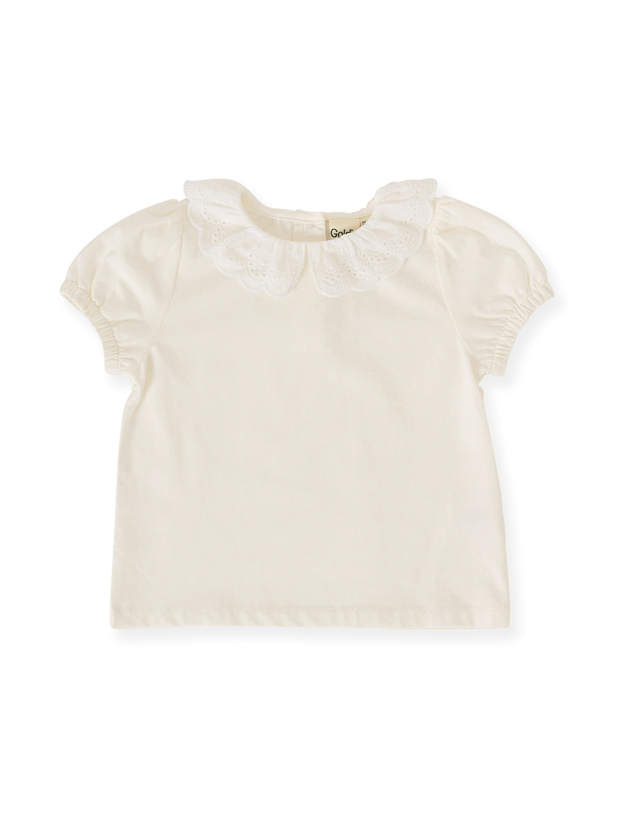 Laura Puff Sleeve Collar T-Shirt