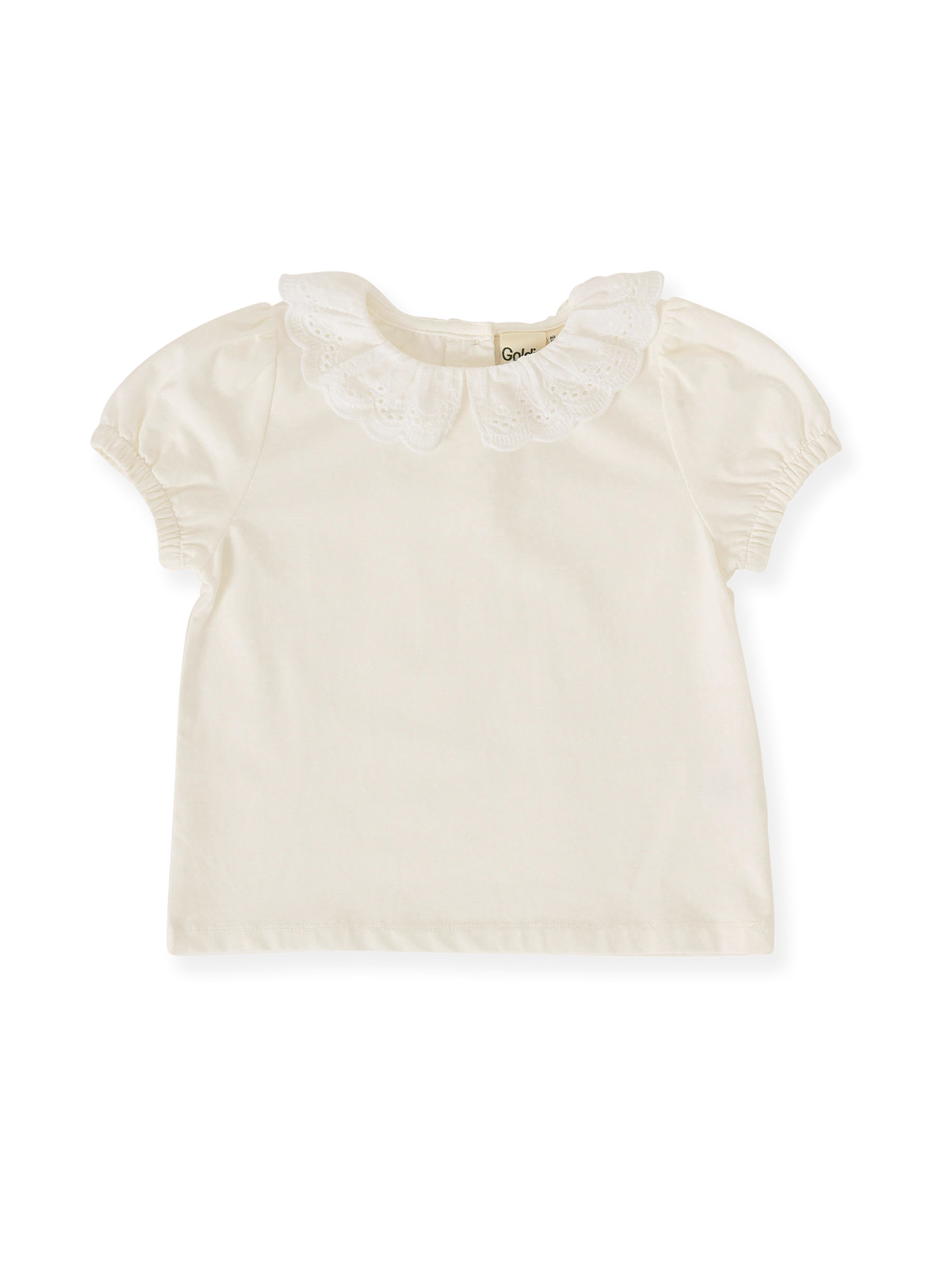 Laura Puff Sleeve Collar T-Shirt