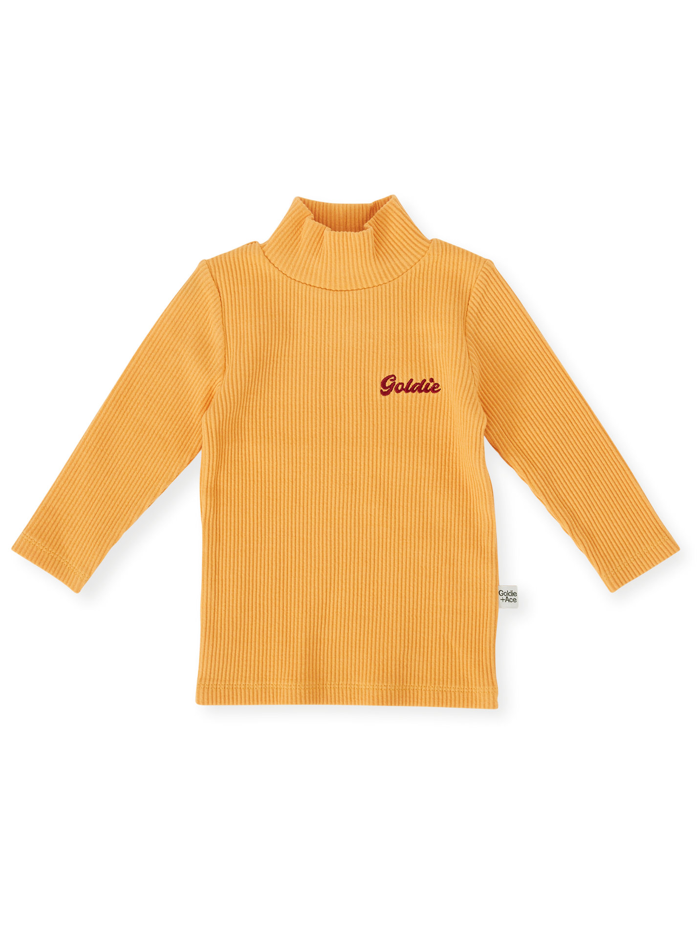 Golden Embroidered Rib Skivvy