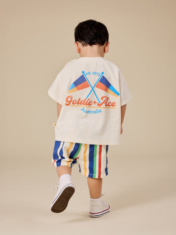 Nautical Flag Oversized T-Shirt