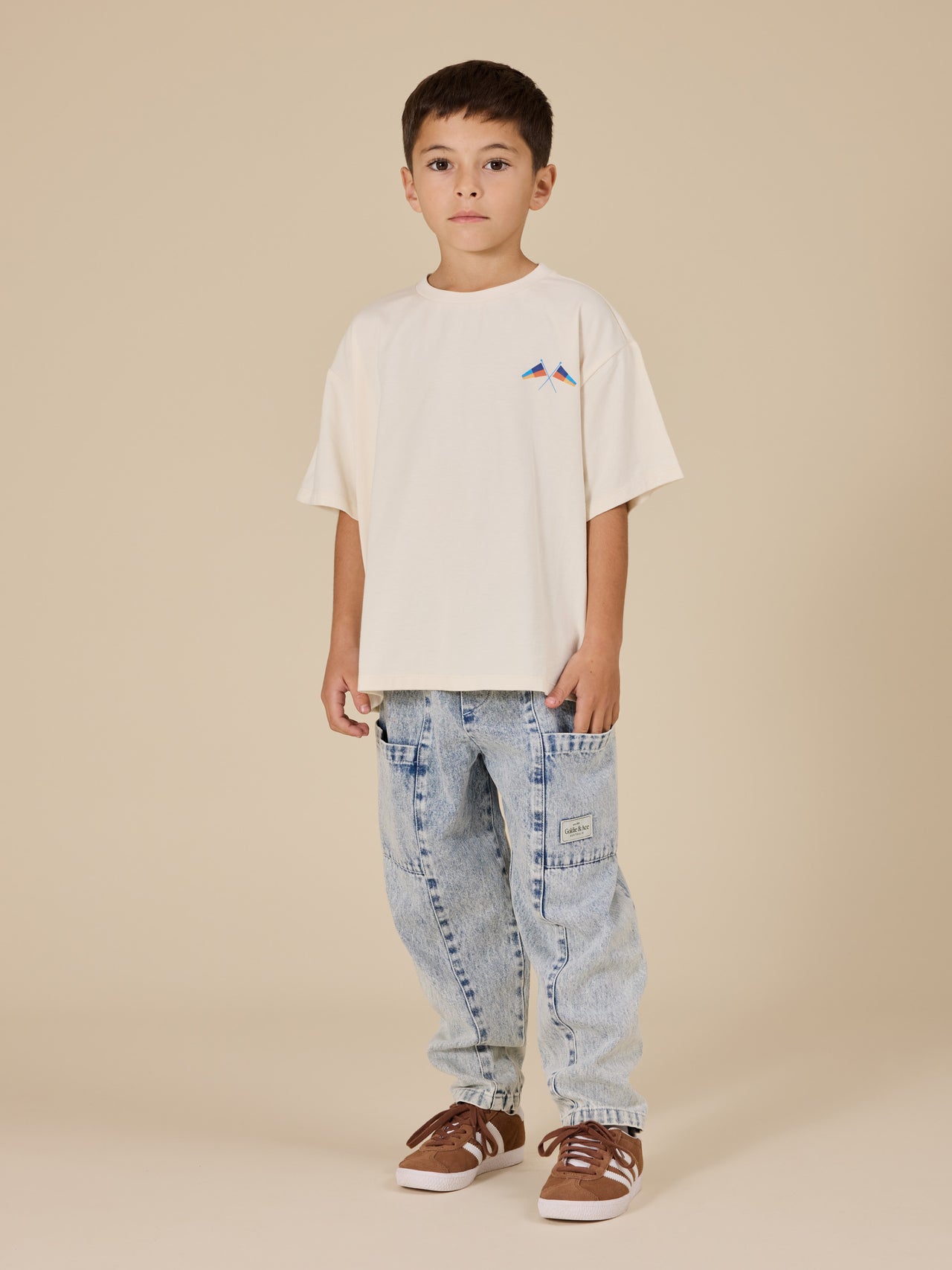 Kit Denim Pocket Pant Light Denim