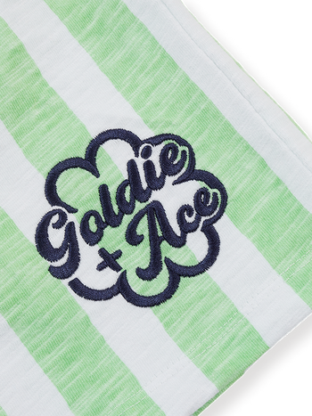 Flick Flack Stripe Tee Mint