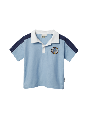 Panel Linen Blend Top