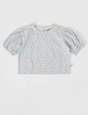 Sunny Floral Puff Sleeve Top