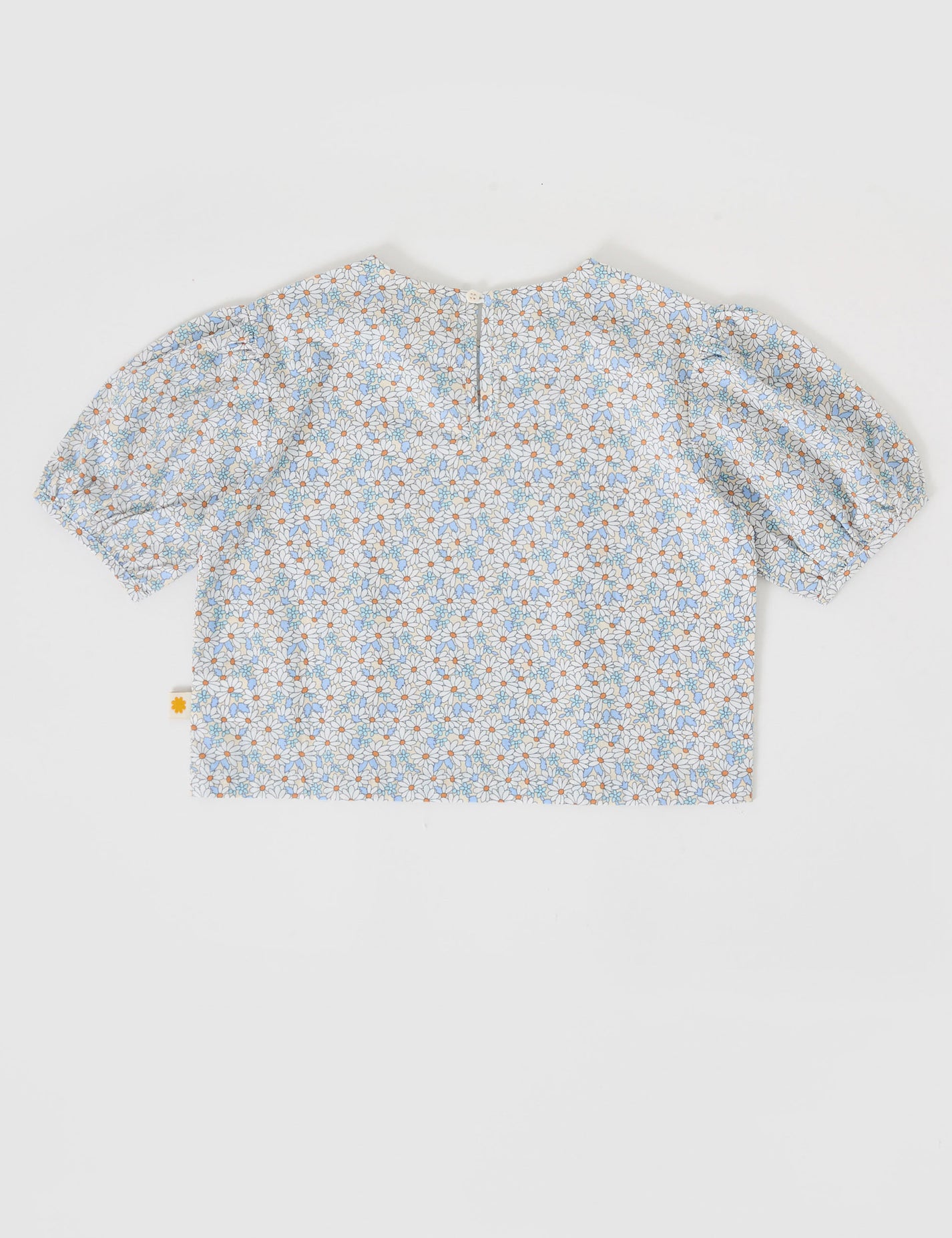 Sunny Floral Puff Sleeve Top