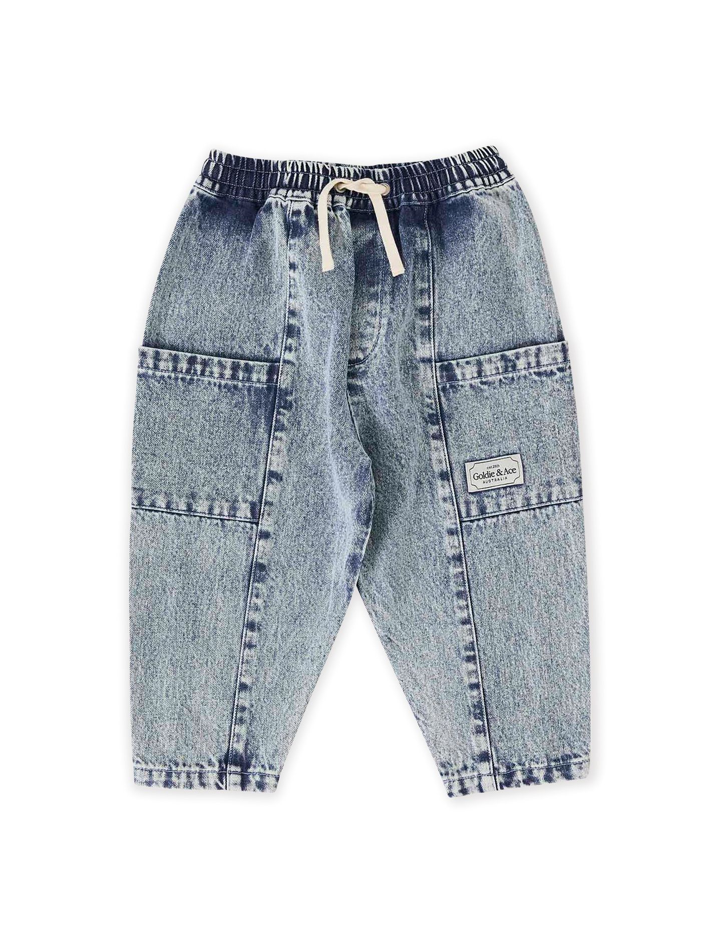 Kit Denim Pocket Pant Light Denim