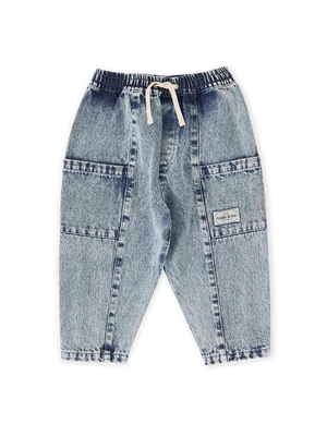 Kit Denim Pocket Pant Light Denim