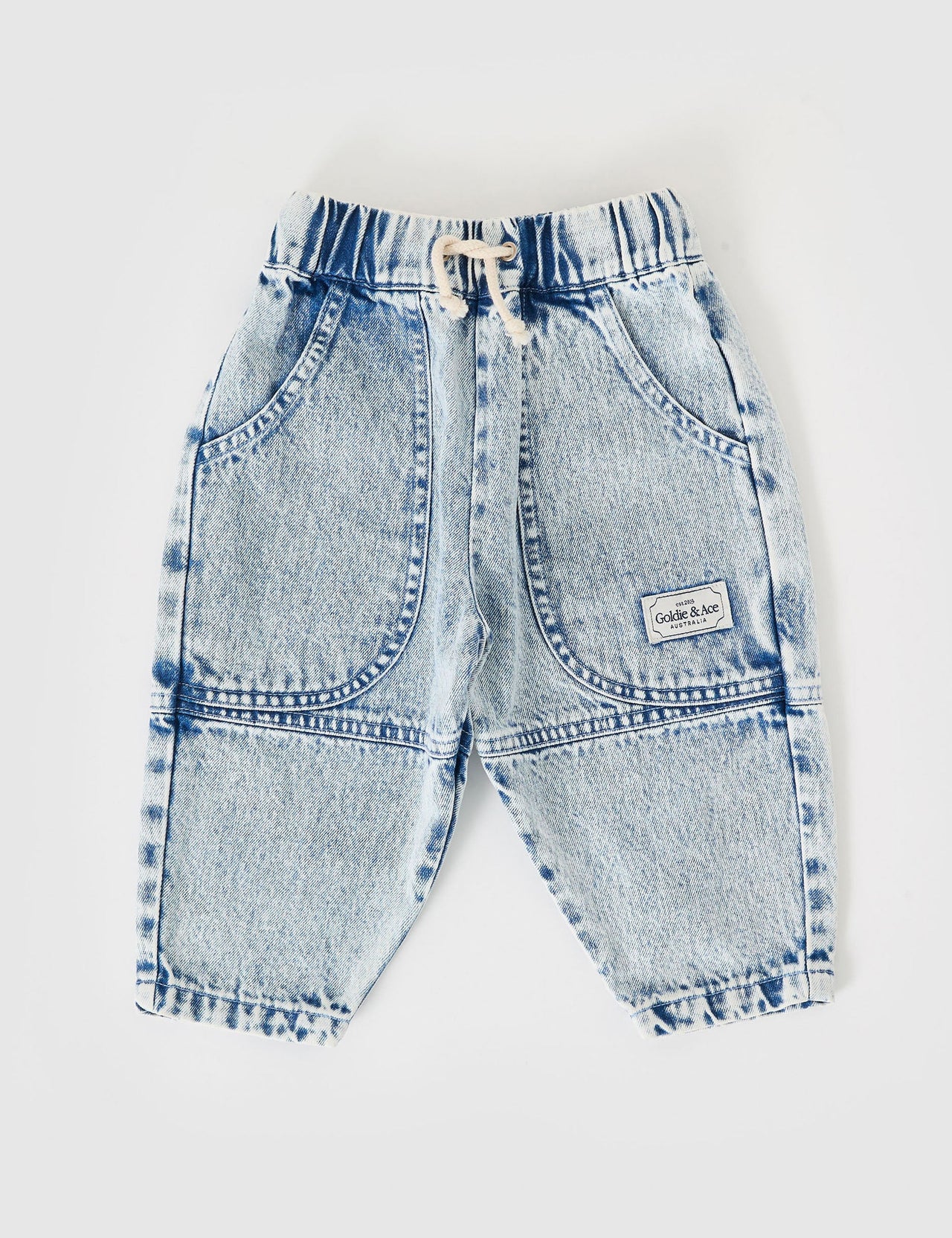 Drew Denim Pocket Pant Light Denim