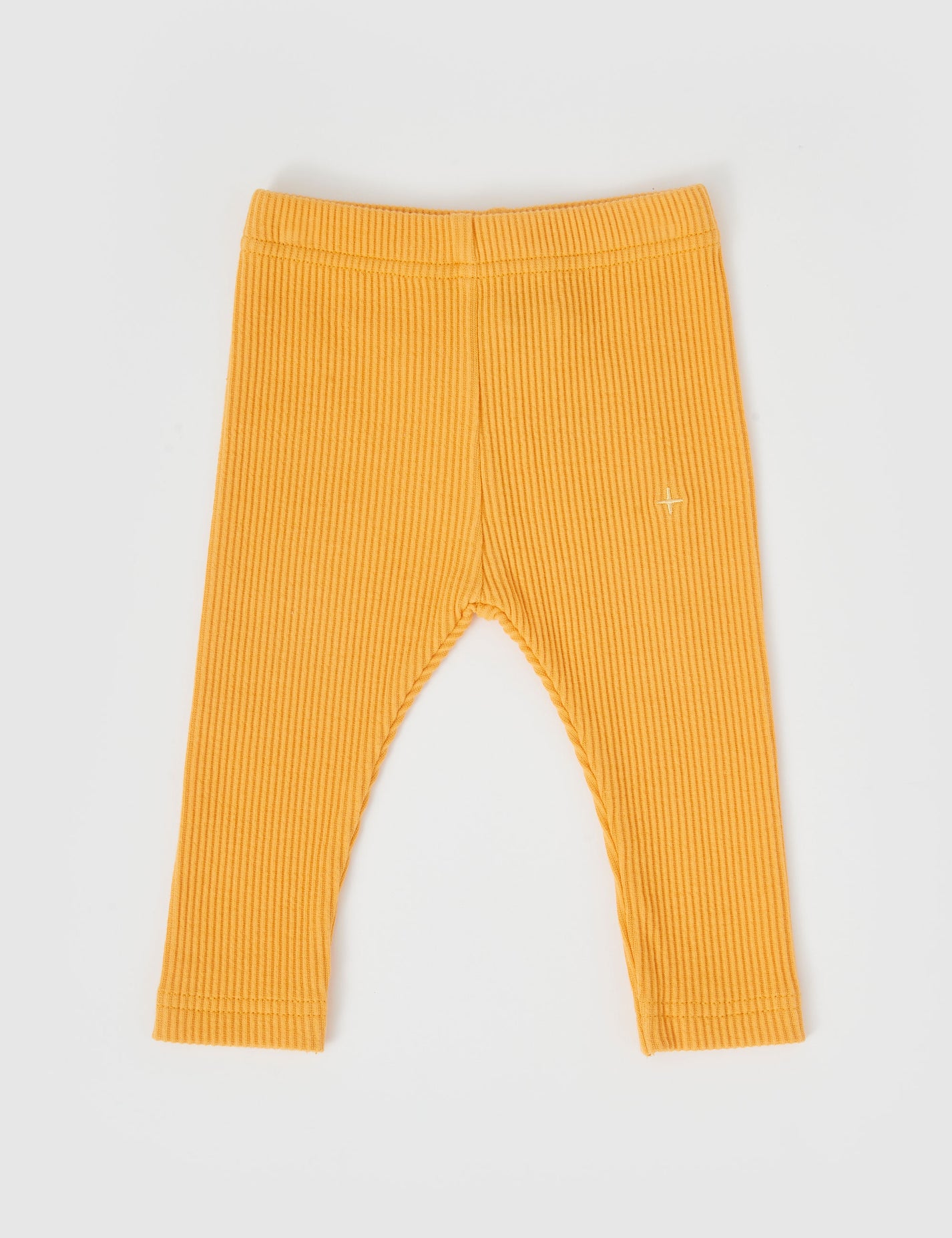 Bowie Rib Leggings Golden