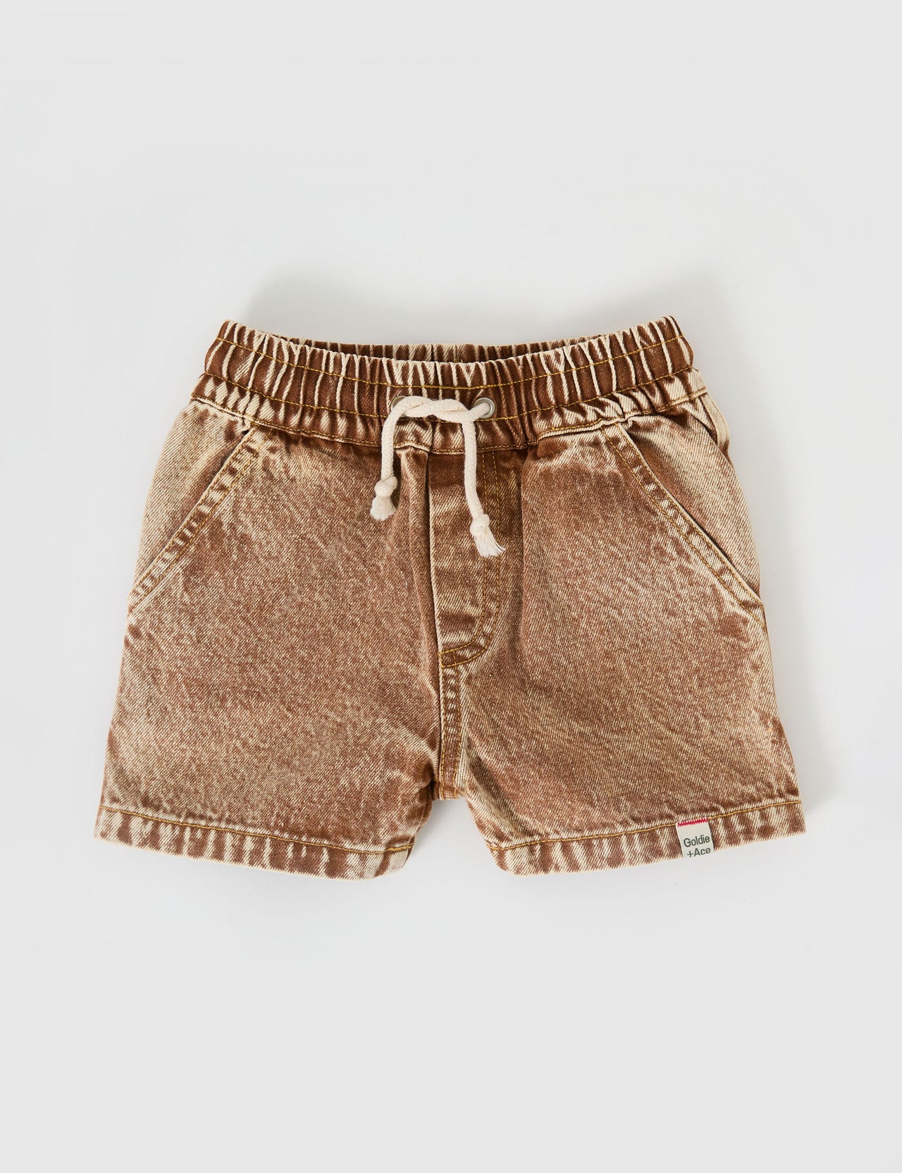 Noah Denim Shorts Brown