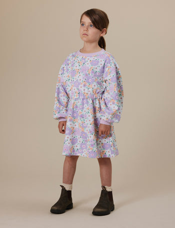 Flora Leah Long Sleeve Dress