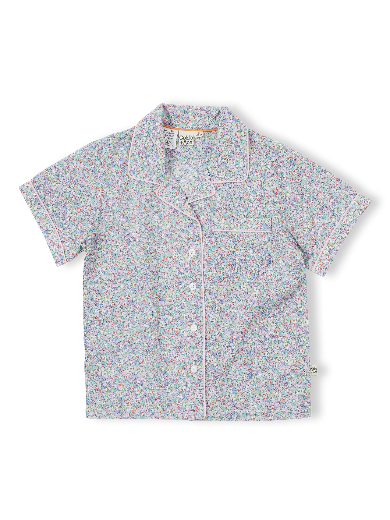 Flower Field Seersucker Pyjama Set