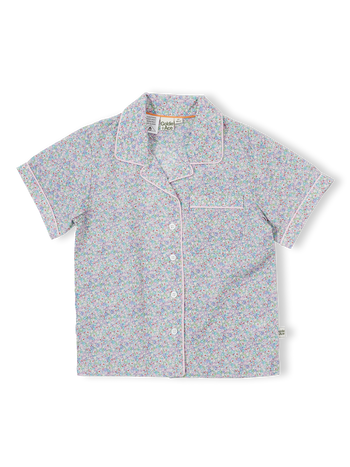 Flower Field Seersucker Pyjama Set