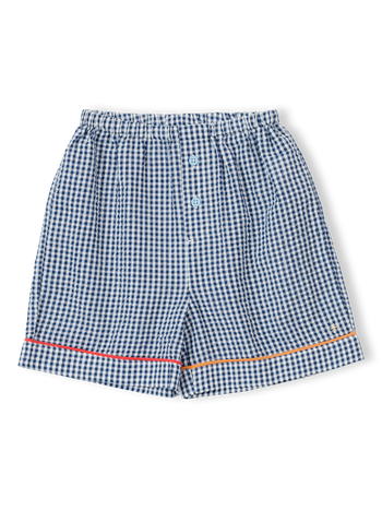 Gingham Seersucker Colour Pop Pyjama Set