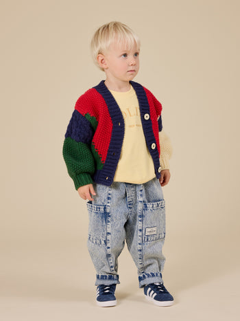 Kit Denim Pocket Pant Light Denim