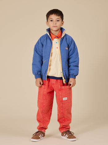 Kit Denim Pocket Pant Apple Red