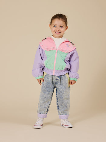 Frill Seekers Retro Spray Jacket Peapod