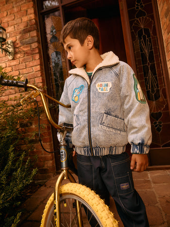 Ari Denim Sherpa Jacket