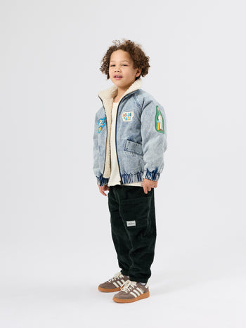 Ari Denim Sherpa Jacket