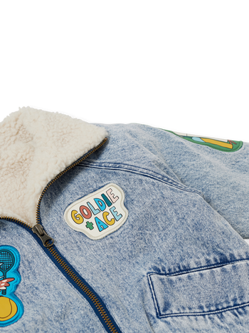 Ari Denim Sherpa Jacket