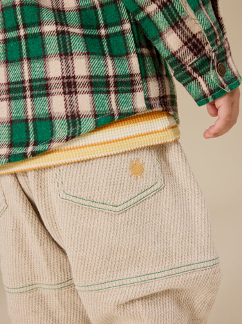 Drew Embroidered Pocket Pant