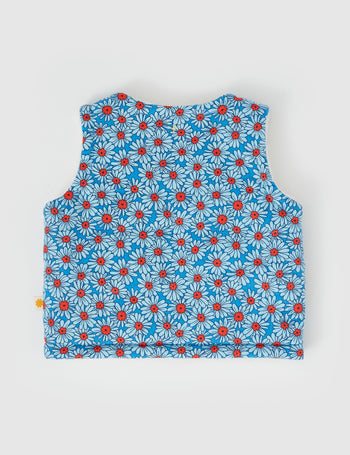 Dixie Daisy Quilted Corduroy Vest