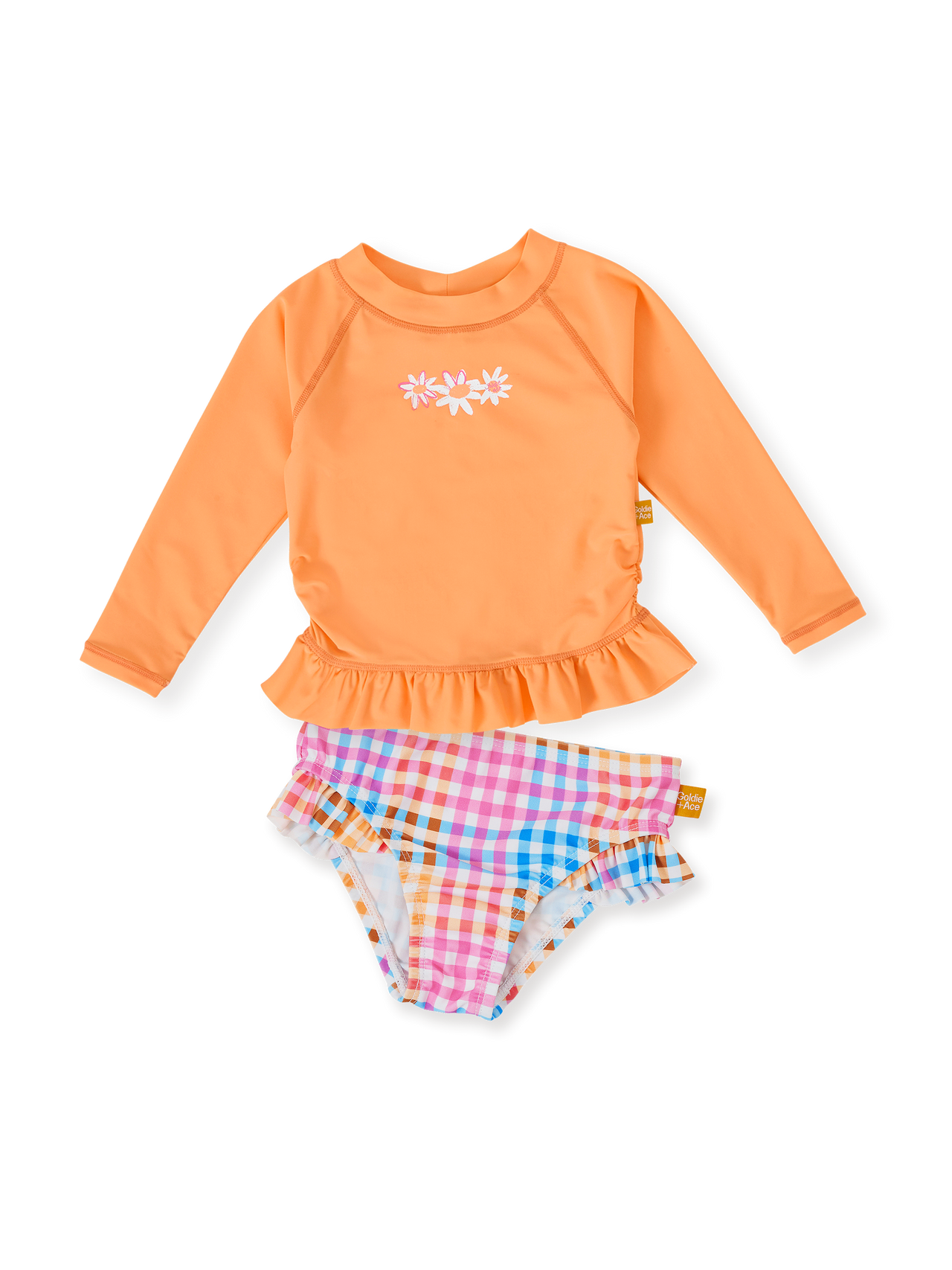 The Daisy Chain & Gingham Kids Swim Set