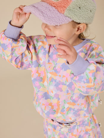 The Pastel Bouquet Sweat Set