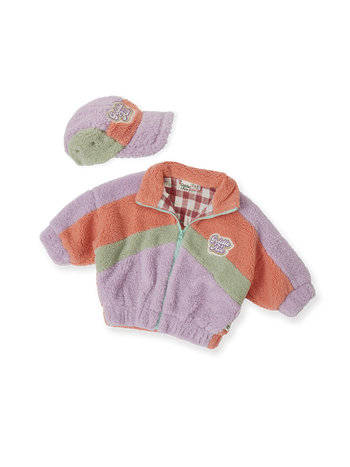 Lilac Sherpa Set