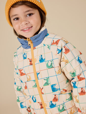 Hopscotch Reversible Puffer Jacket