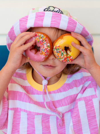 Flick Flack Stripe Bucket Hat