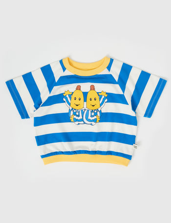 Bananas in Pyjamas© B1 & B2 Boxy Wide Stripe T-Shirt