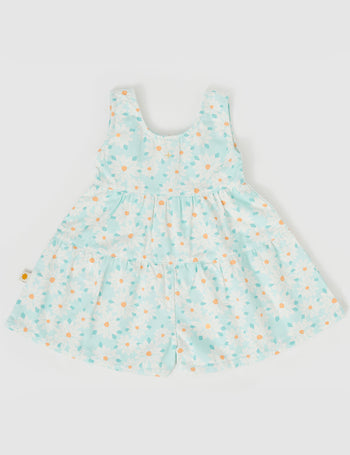 Layla Shortalls Daisy Delight Lagoon