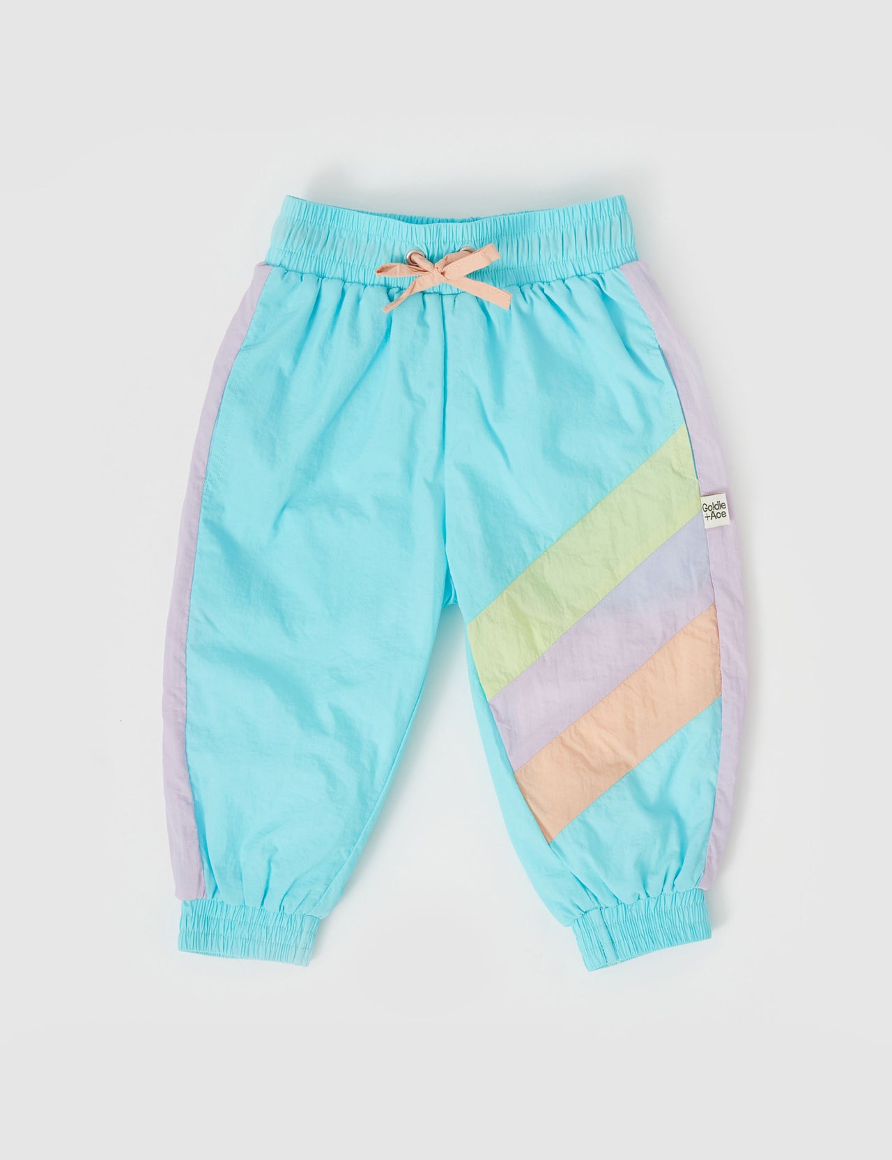 Retro Lightweight Sporty Pants Lagoon Multi