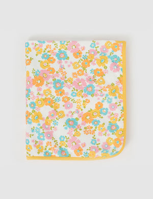 Flower Child Baby Wrap Yellow Multi