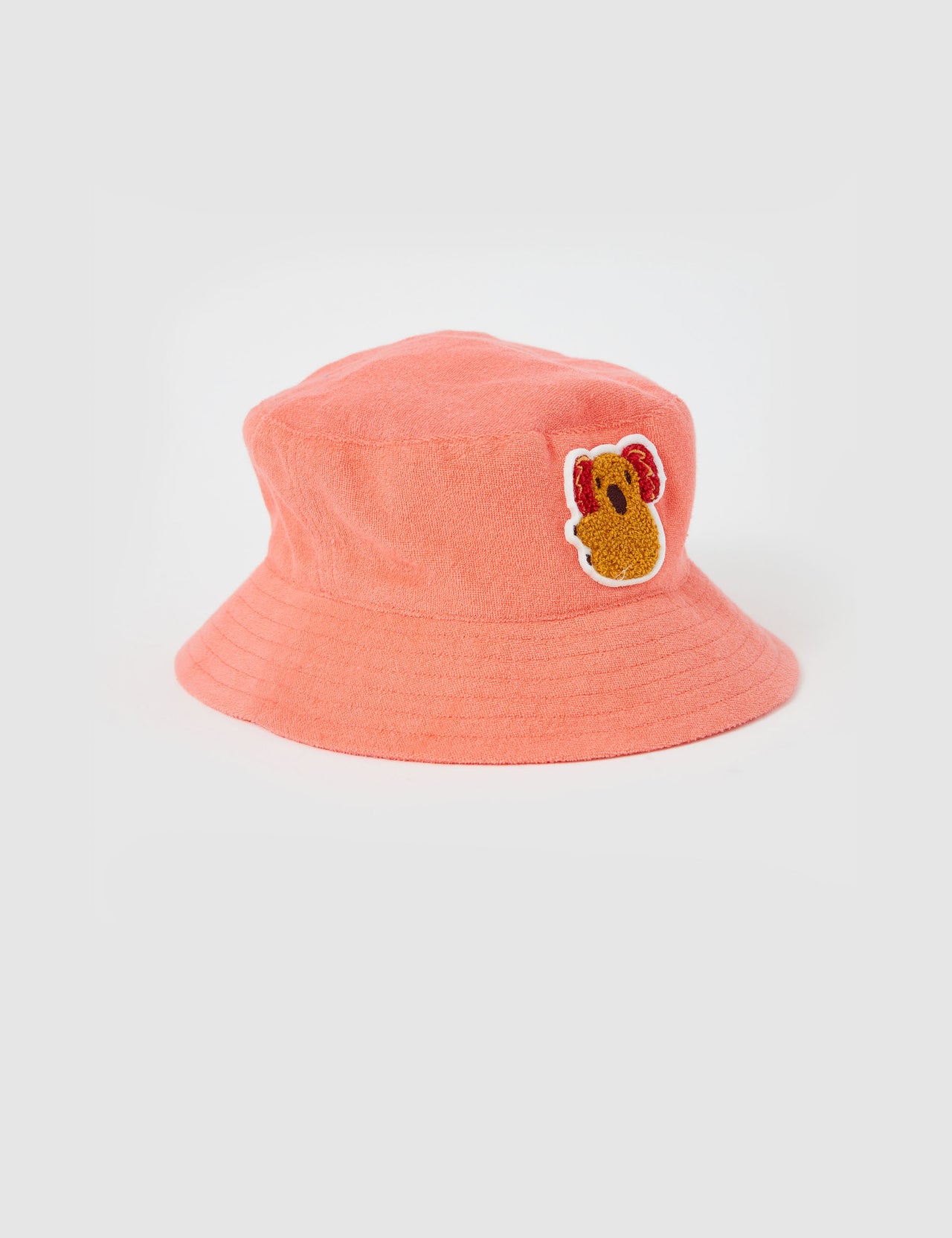 Goldie Koala Hug Terry Bucket Hat Melon