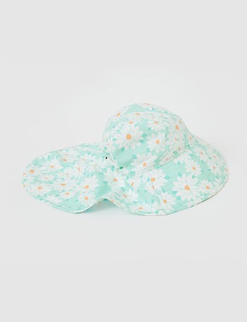 Daisy Delight Legionnnaires Swim Hat Lagoon