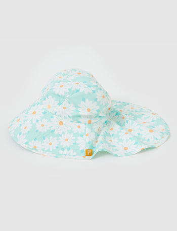 Daisy Delight Legionnnaires Swim Hat Lagoon