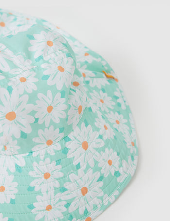 Daisy Delight Legionnnaires Swim Hat Lagoon