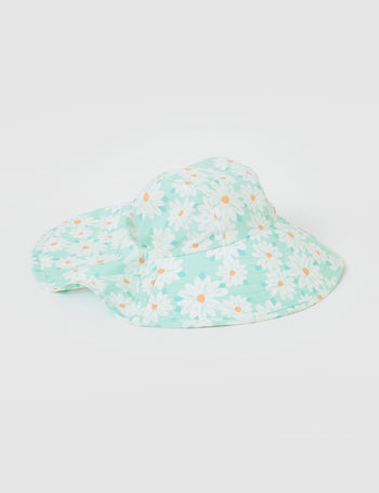 Daisy Delight Legionnnaires Swim Hat Lagoon