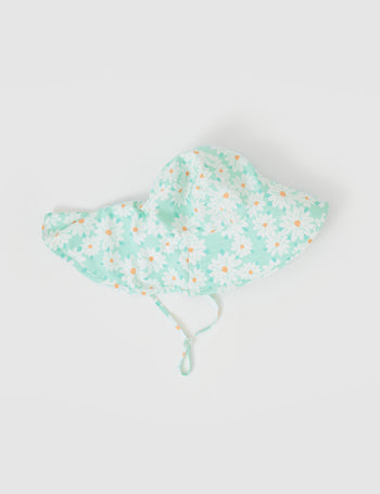 Daisy Delight Legionnnaires Swim Hat Lagoon