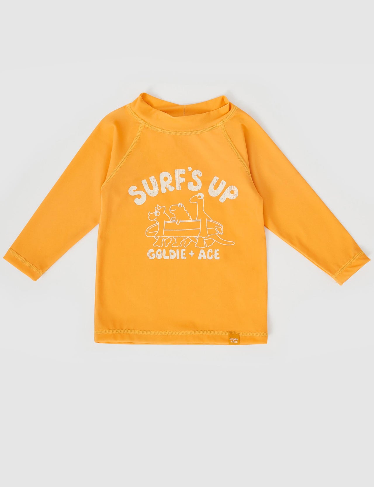 Surf's Up Dino Rashguard Golden